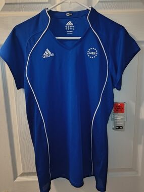 Adidas USA Blue Athletic Jersey Size Medium
